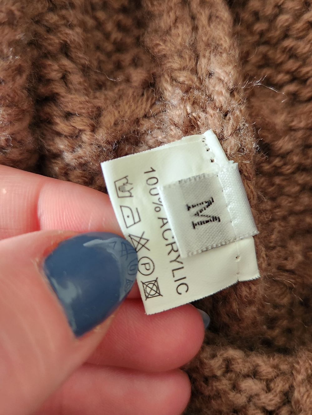 Cable Knit Sweater & Shorts Set - Brown - Picture 6 of 6